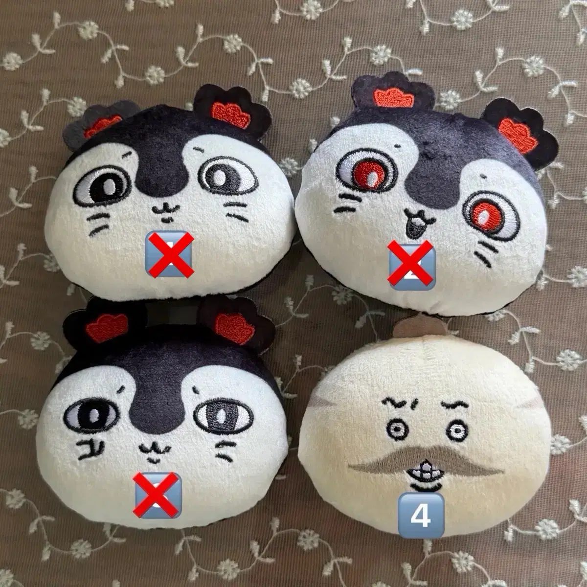 영화 치이카와 인어섬의 비밀 얼굴뱃지 (시마지로)