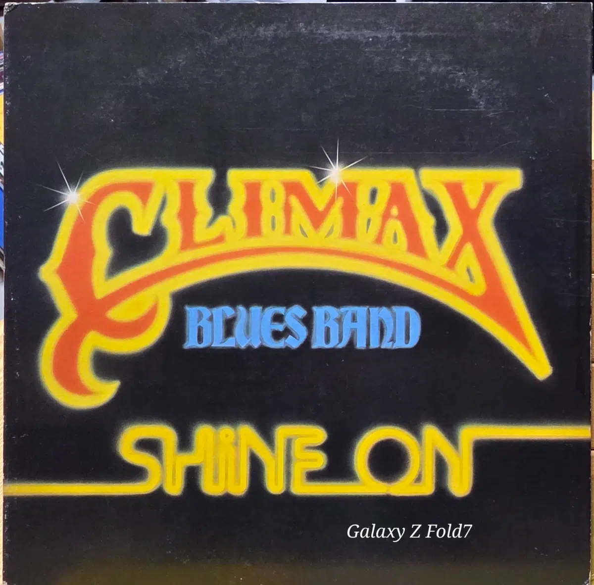 BA-637. 클라이맥스 블루스 밴드. Shine on. LP.