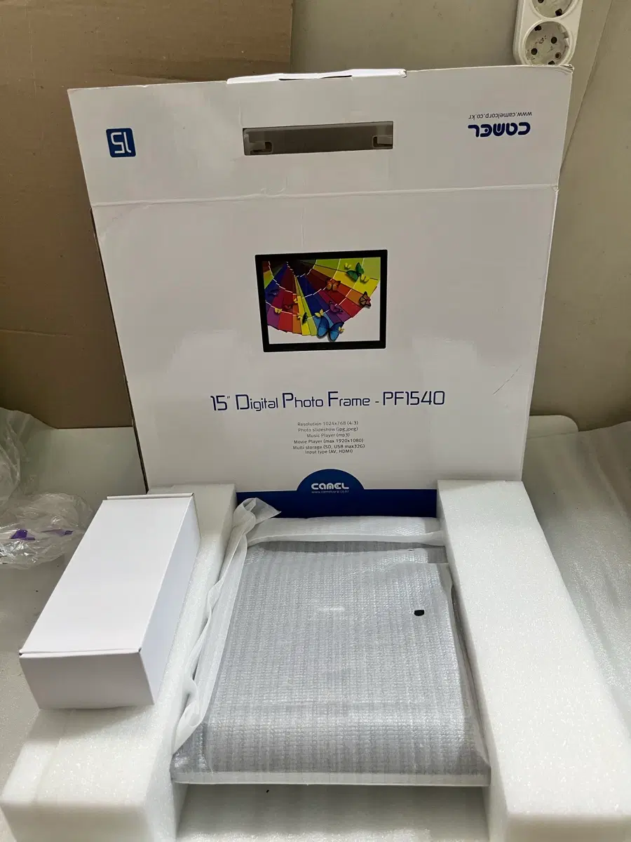 카멜 15인치 디지털 포토 프레임 PF1540