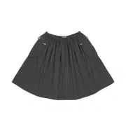 코이세이오 RAW EDGE COTTON SKIRT NAVY 로우 엣지 코튼 스커트 | 미디