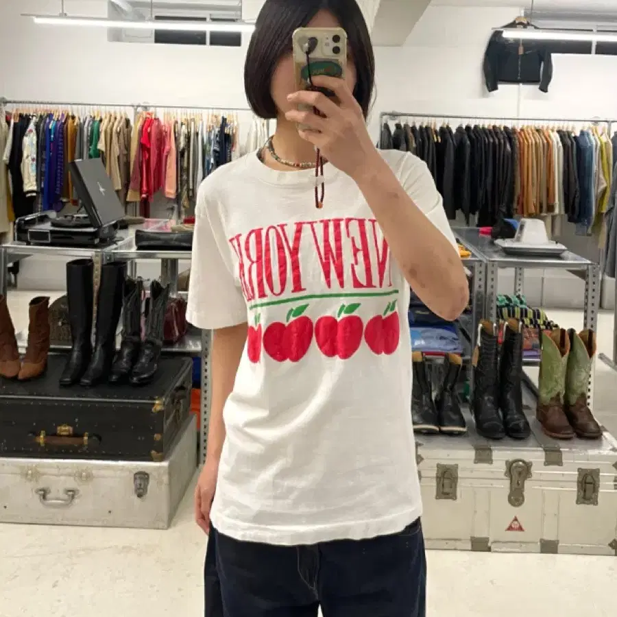 90's fruits of the loom NEW YORK t-shirts