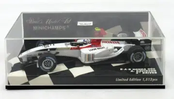 Paul'sModelArt 1/43 MINICHAMPS 4000400035 B.A.R HONDA 006 A. DAVIDSON 3rd DRIBER #35