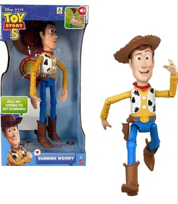 Mattel 토이 스토리5 러닝 우디 피규어 30cm