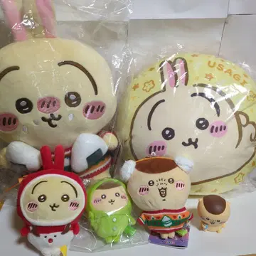 치이카와 (먼작귀) 봉제 인형 쿠션 파우치 묶음 판매