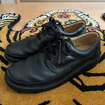 [ 새상품급 ] 클락스 Clarks 천연 가죽 가죽 신발 블랙 UK8G 26.5