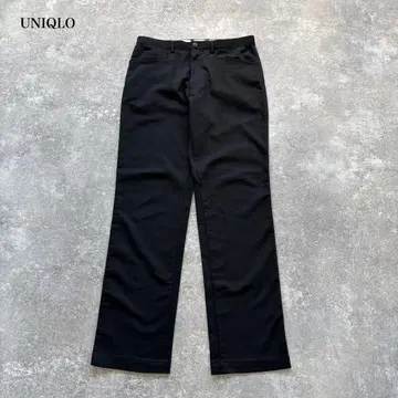 [ UNIQLO ] 올드 유니클로 퍼스트 리테일링기 치노 팬츠 블랙