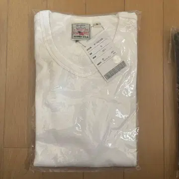NEW AVIREX V넥 와플 T셔츠 6143149 S