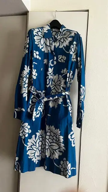 GERARD DAREL 파리 꽃무늬 셔츠 원피스 36