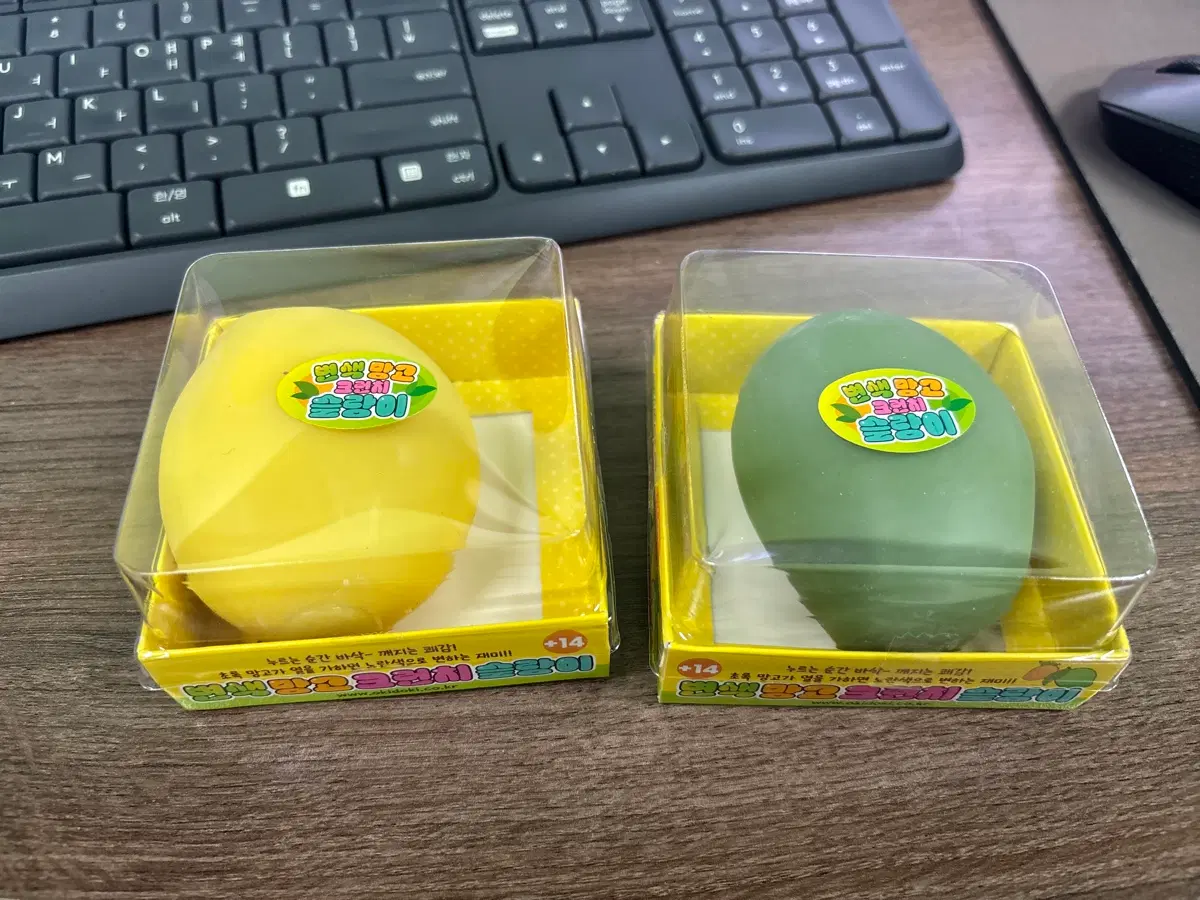 망고크런치 슬랑이 새상품 말랑이