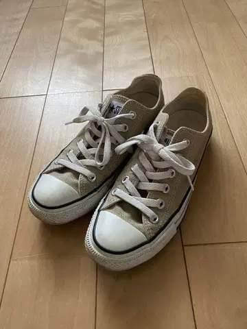 Converse All Star 로우컷 베이지
