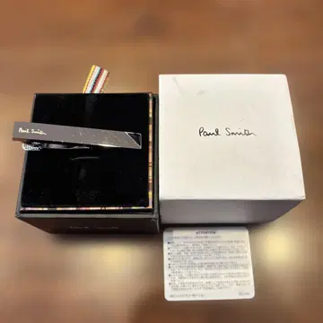 Paul Smith 넥타이핀 실버 컬러 박스 포함