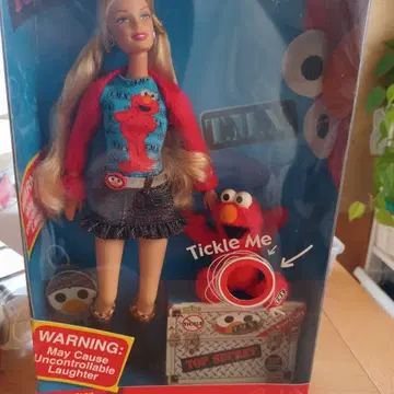 Barbie T.M.X. Elmo 세서미 스트릿 컬렉터 인형