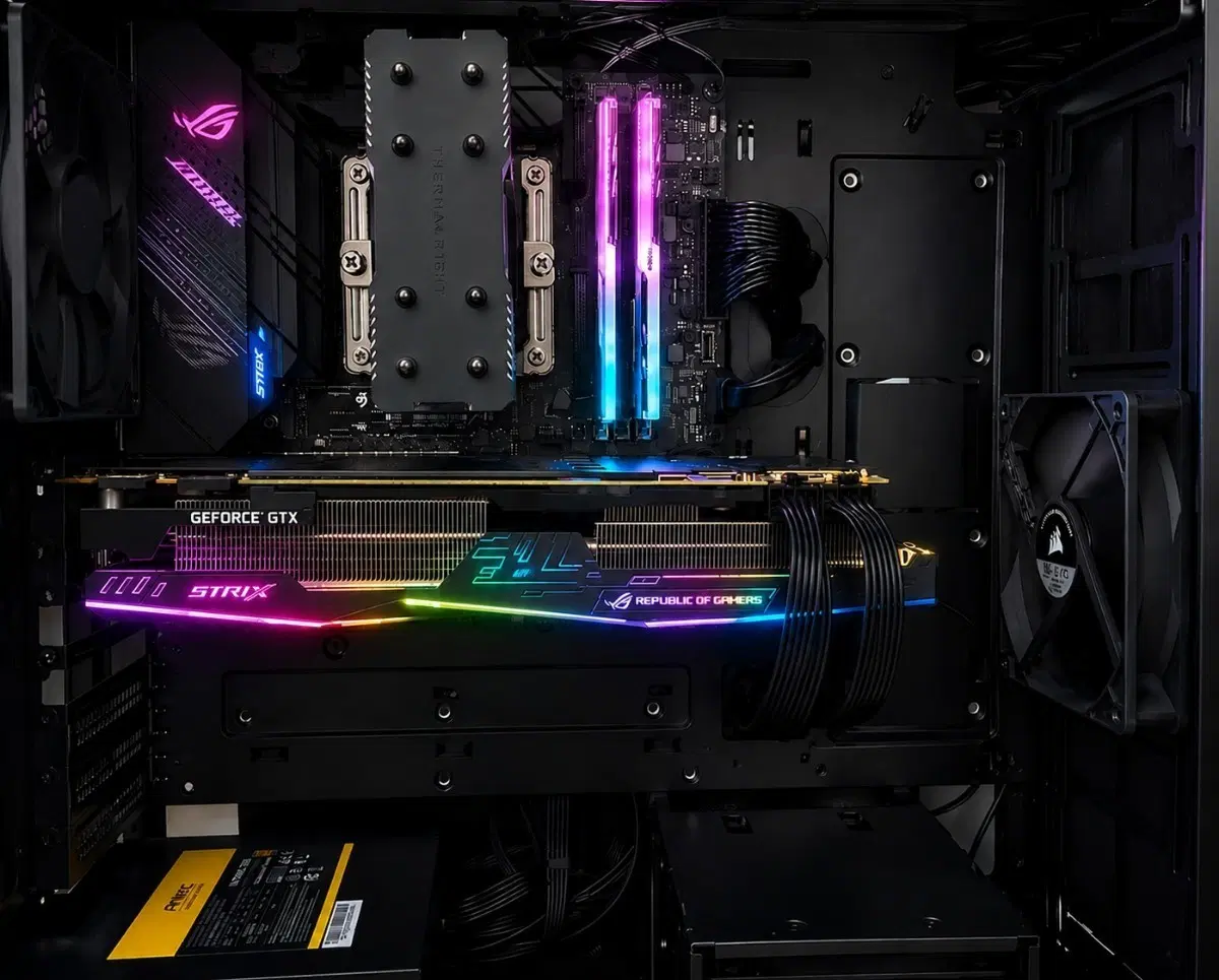 인텔 i9-10900KF + Rog Strix 1080 ti 게이밍 Asus PC 본체 롤 배그 발로란트