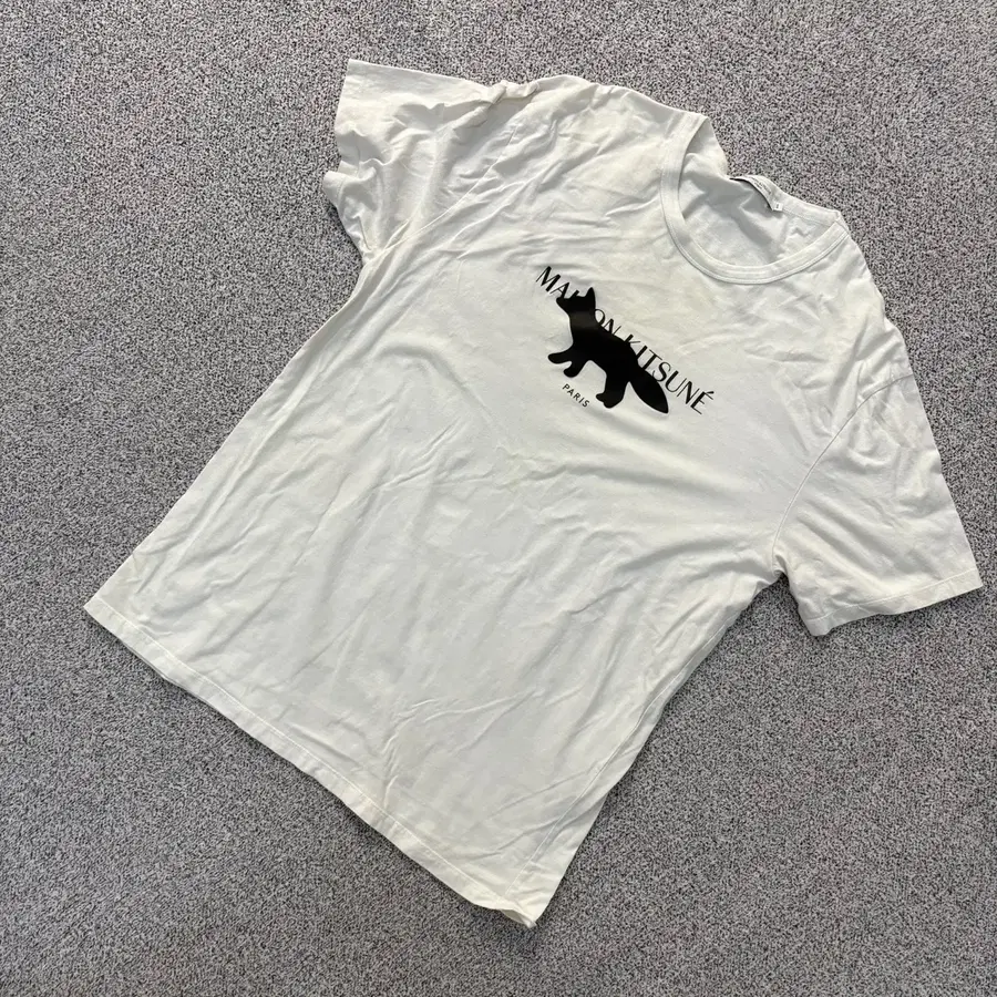 2XL 메종키츠네 반팔 티셔츠 0716J1