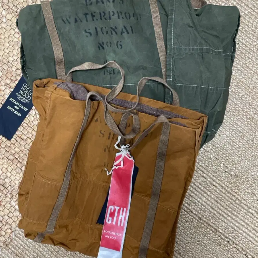 Denimdungaree 패브릭 백