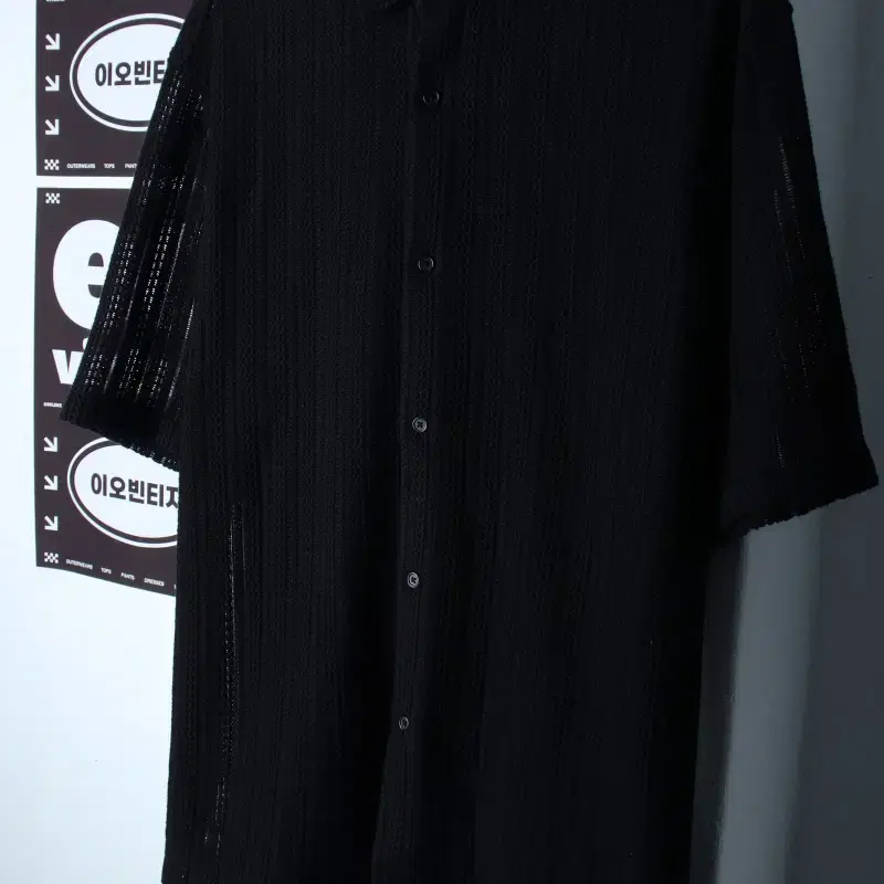 (XL-2XL) 무신사 스탠다드 반팔 카라 티셔츠 셔츠-H35316