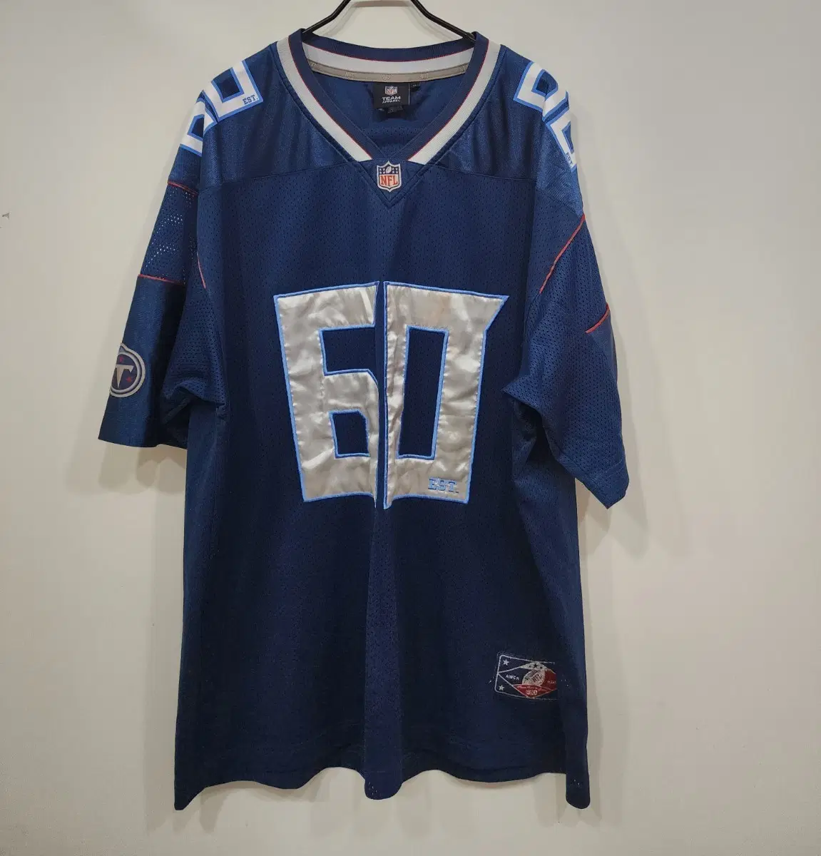 NFL 테네시 타이탄스 60번 레플리카 저지