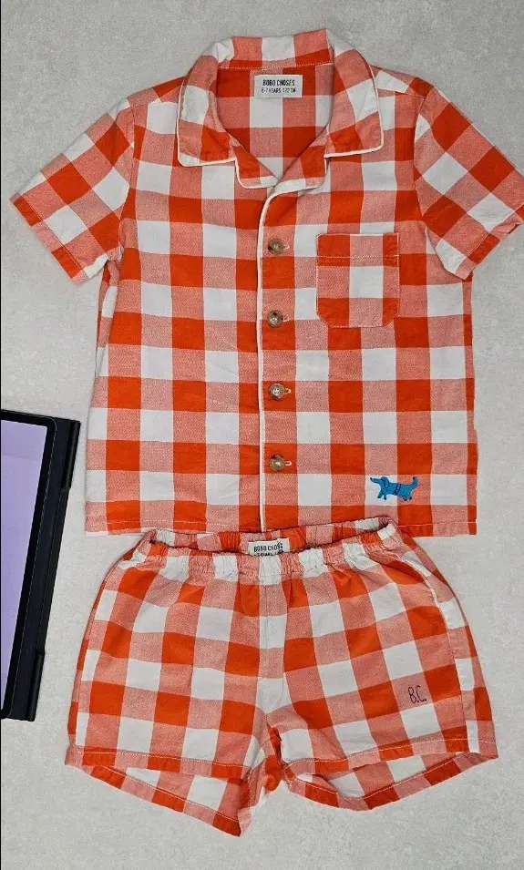 보보쇼즈 체크 셋업