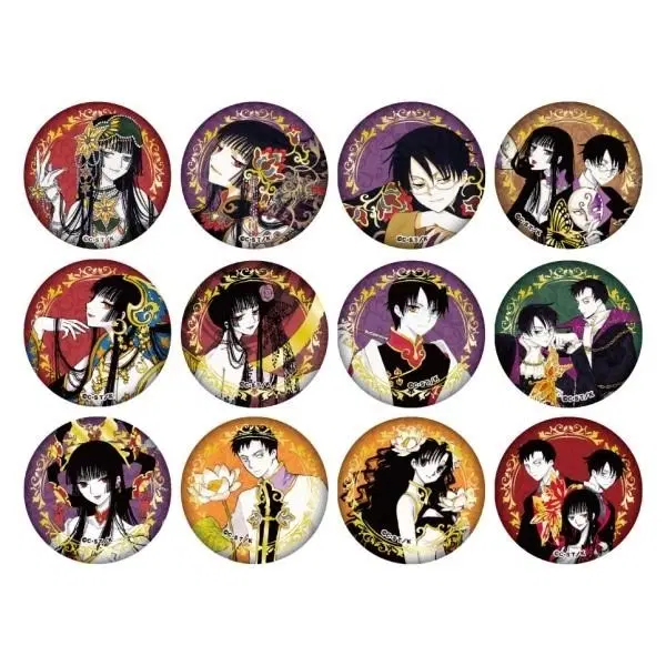 (미개봉 랜덤 새상품) XXX홀릭 XXXHOLiC 랜덤 트레이딩 캔뱃지 12종