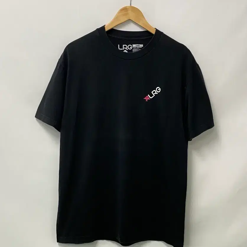 80.LRG 47 반팔 티셔츠 블랙 L