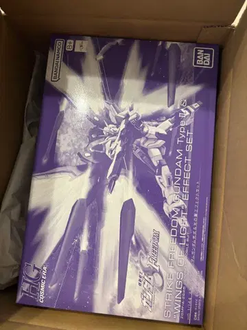 HG 1/144 스트라이크 프리덤 건담 이식 & 빛의 날개 이펙트 세트