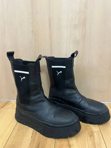 PUMA 여성용 사이드 고어 부츠 블랙 가격 인하 협상 가능