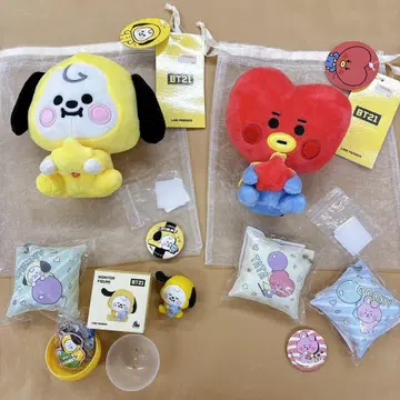 BT21 CHIMMY TATA 봉제 인형 마스코트 세트
