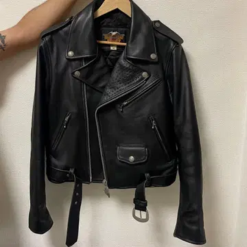 Harley-Davidson 더블 라이더 자켓 블랙 M 사이즈