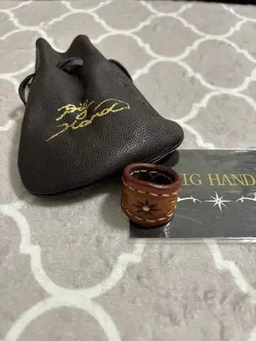 BIG HAND 가죽 반지