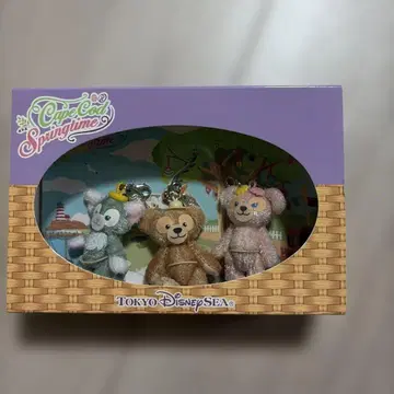 미사용품 도쿄디즈니씨 봉제 인형 참 3개 세트