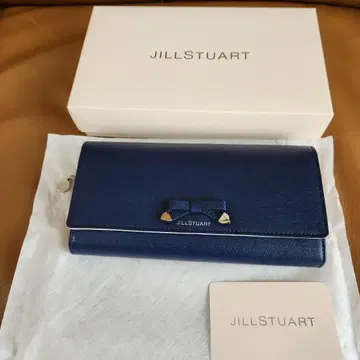 JILLSTUART 장지갑 네이비 리본