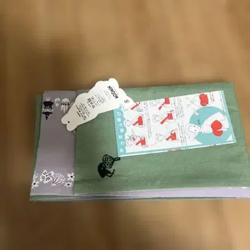 MOOMIN 무민 반폭 오비 리버서블 유카타 오비