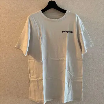 Patagonia 파타고니아 로고 T셔츠 화이트