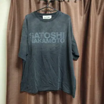 SATOSHI NAKAMOTO 나카모토 사토시 T셔츠 XL 흑먹색