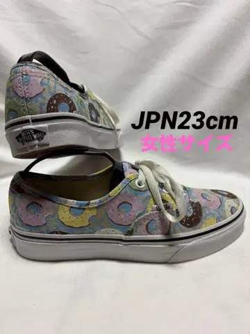 VANS AUTHENTIC 오센틱 도넛 패턴 US5 JPN23cm