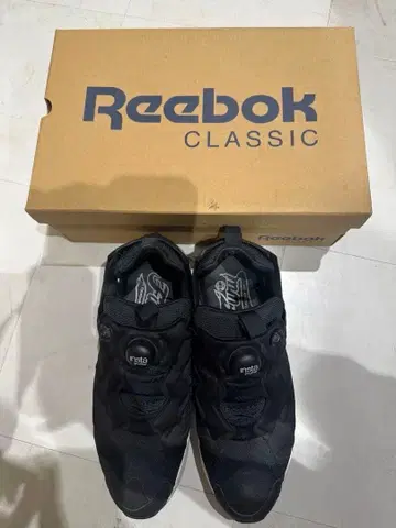 Reebok Instapump Fury 펌프 퓨리 블랙 27cm