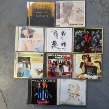 [ 샘플품 ] 서양 POP 모음 20장 CD ( 일부 DVD 기타 ) Duffy 외