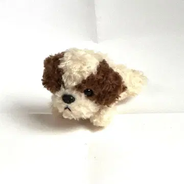 헤이세이 레트로 시츄 봉제 인형 체인 강아지