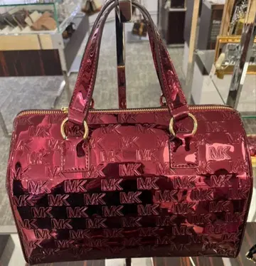 MICHAEL KORS MK 로고 핸드백 보스턴 백