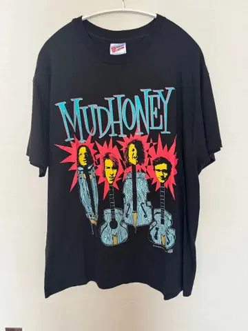 MUDHONEY Hanes vintage 티셔츠 XL 밴드 티