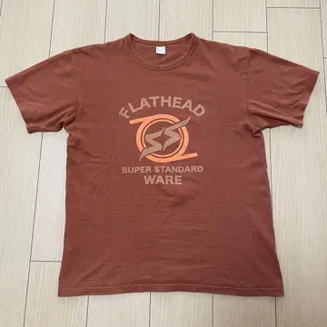 FLATHEAD 브라운 T셔츠 42
