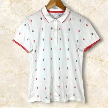 LACOSTE SPORT 라코스테 아가일 무늬 피케 셔츠 40