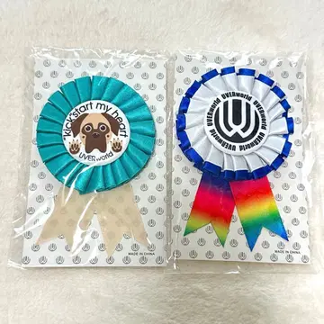 [새상품] UVERworld 2014 라이브 투어 배지 2세트