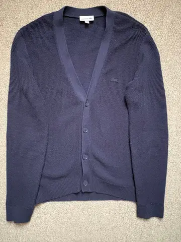 LACOSTE 가디건 네이비 FR3 US S