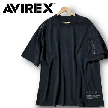 XL AVIREX S/S FADE WASH CIGAR-POCKET TEE