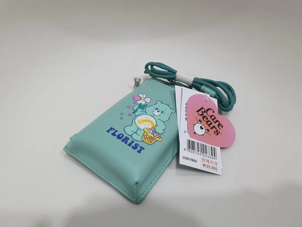 케어베어 핸드폰 파우치 새상품