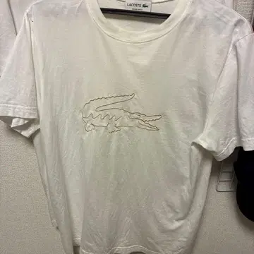 LACOSTE 라코스테 T셔츠 화이트 FR3 US S