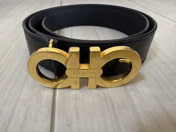 Salvatore Ferragamo 간치니 벨트 블랙