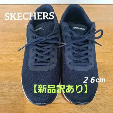 [ 하자품 ] SKECHERS 메쉬 스니커즈 네이비