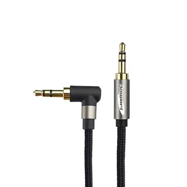 3.5mm ㄱ자형 메탈 스테레오케이블 1.5M
